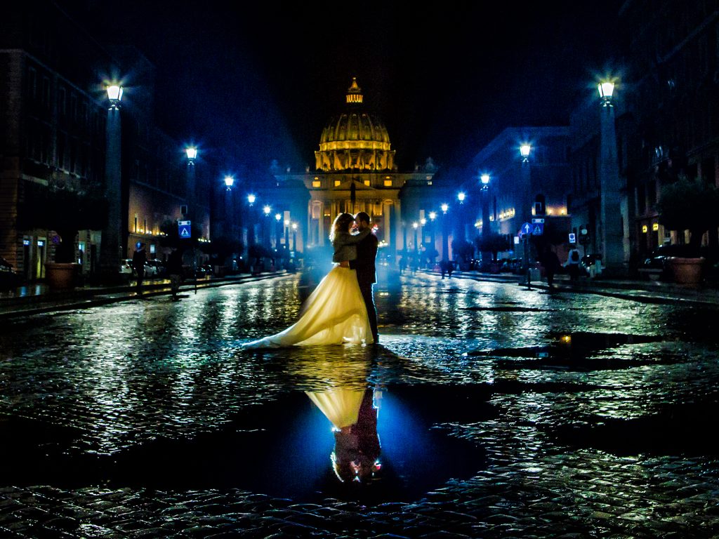 Postboda en Roma + Bea y Álvaro