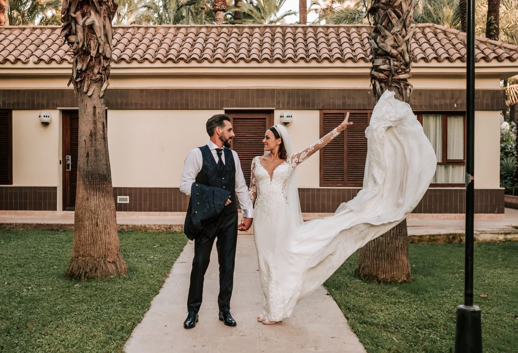 boda en hotel huerto del cura