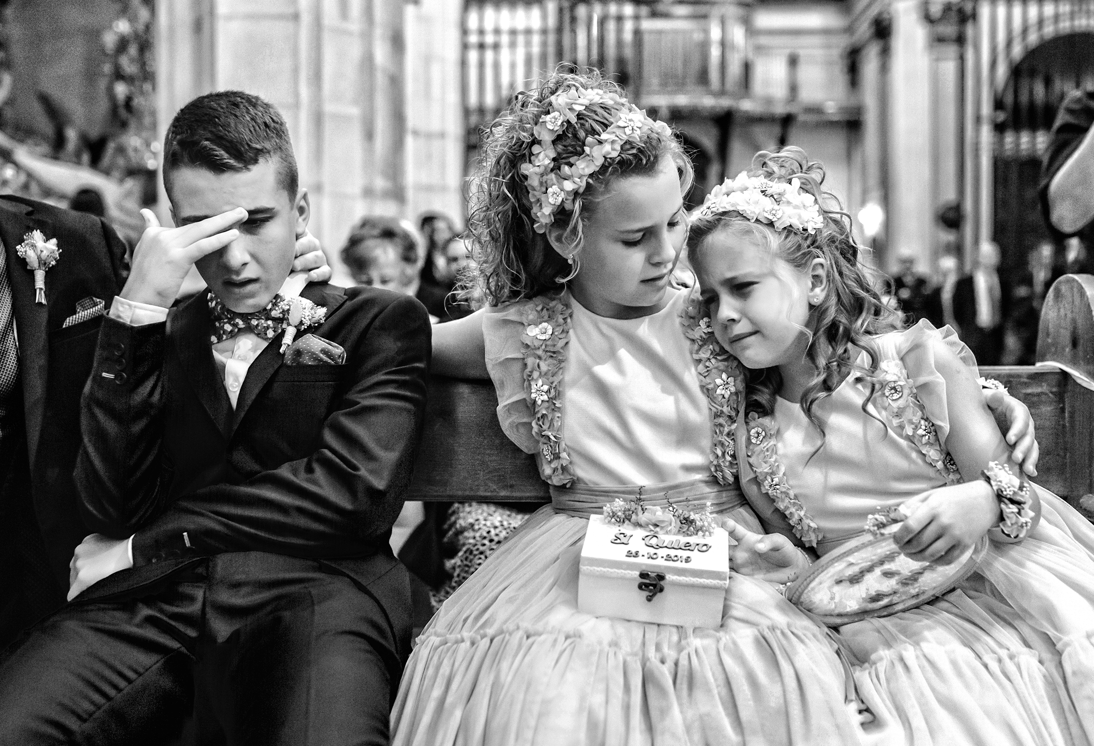 niños en las bodas
